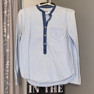 J. Crew Denim Top